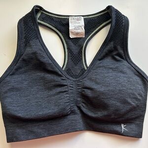 Danskin Now Sports Bra Grey Size Small 4-6
